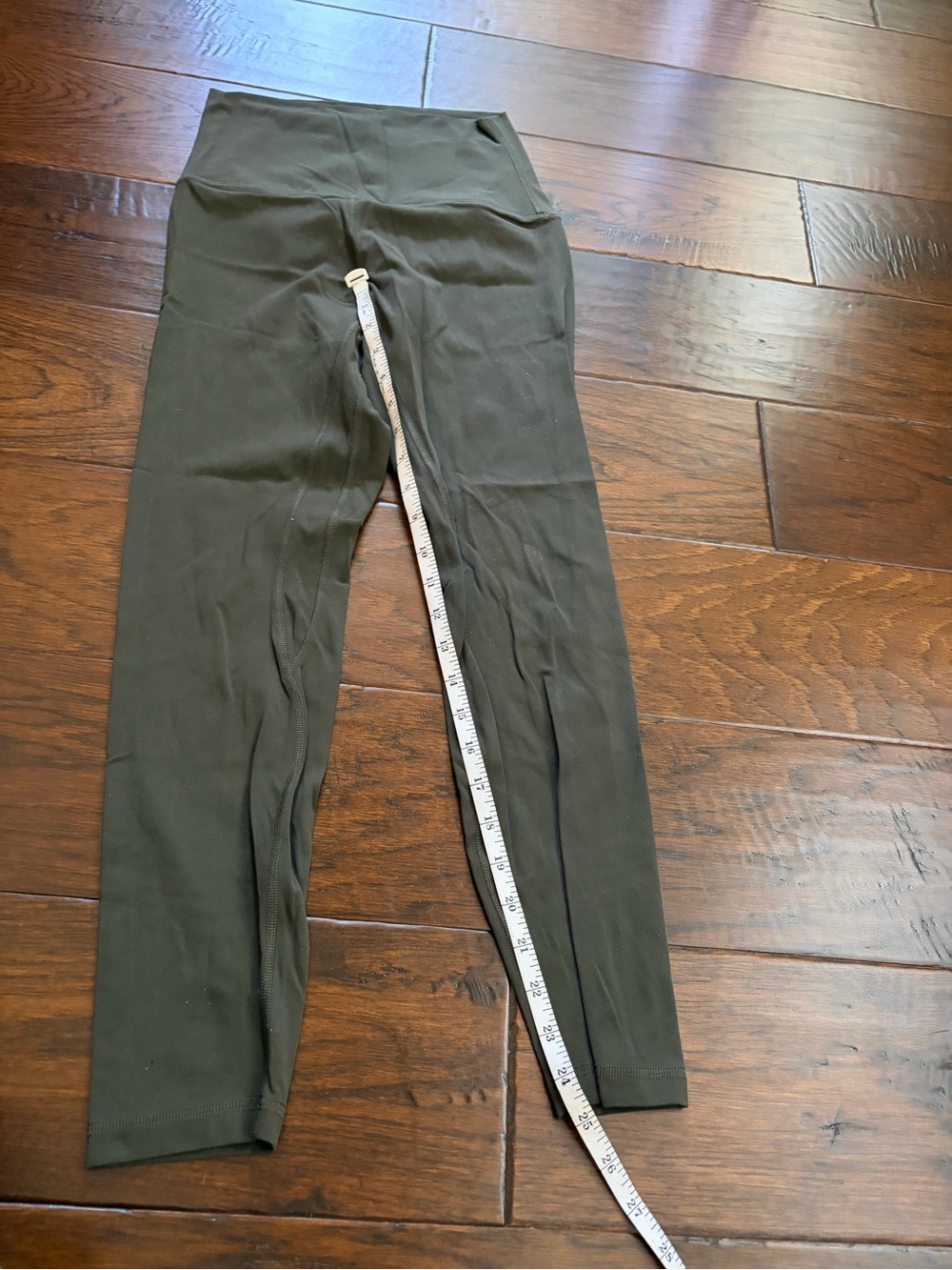 CRZ YOGA Olive Green High-Waist Leggings